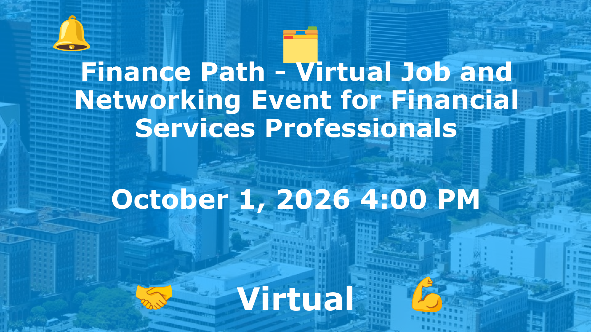 Finance Path - Virtual Job and Networking Event for Financial Services Professionals event image